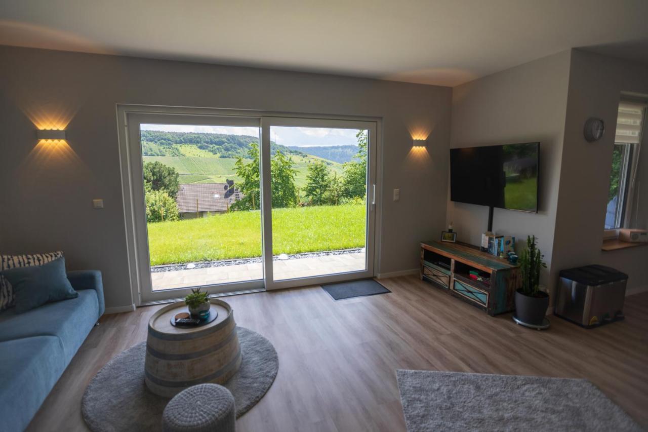Ferienwohnung Moselpanorama ทราเบิน-ทราร์บาค ภายนอก รูปภาพ